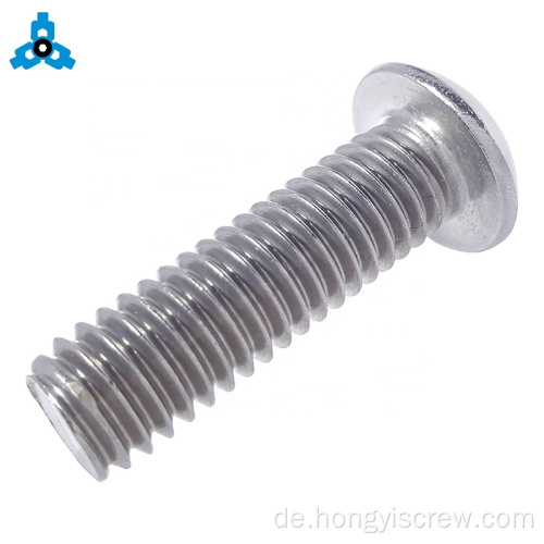 Hex -Socket Vollgewinde -Taste -Kopfdeckerschrauben